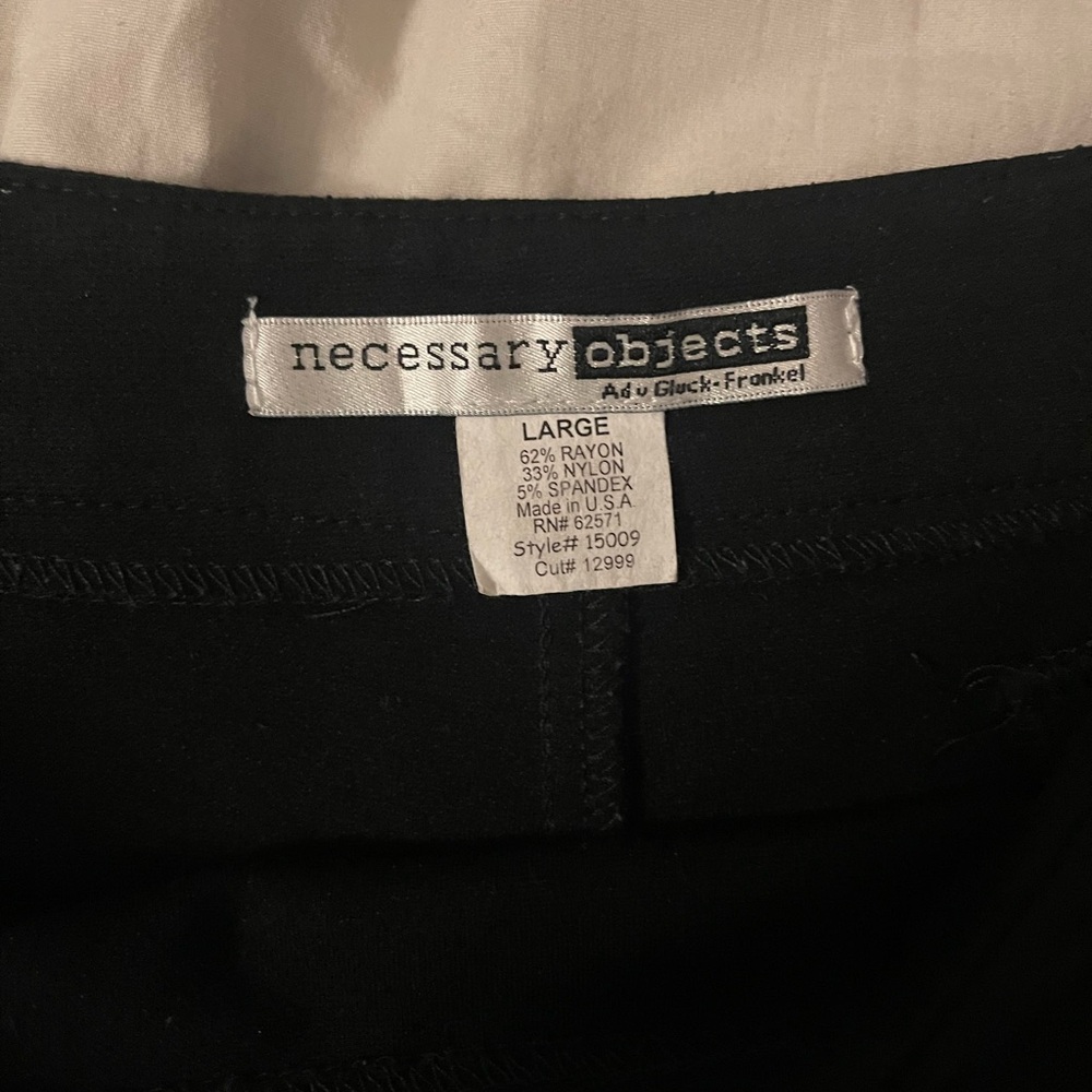 Necessary Objects Black Skort - image 2